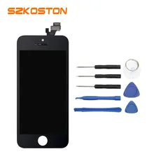 Pas de Pixel Mort Pour l’iphone 5 5C 5S LCD Affichage Écran Avec Original Tablette Tactile Digitizer Assemblée Pièce De Rechange