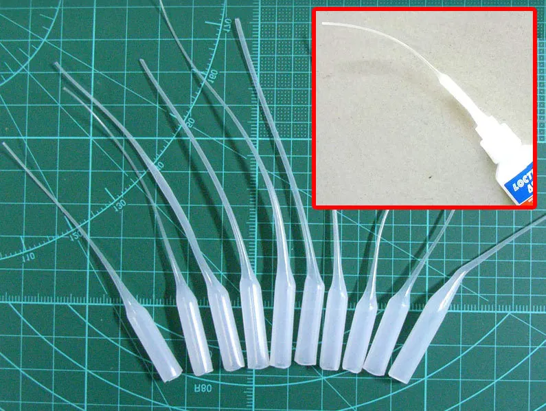 

502 Glue Rat Tail Drop Tube 20pcs/set