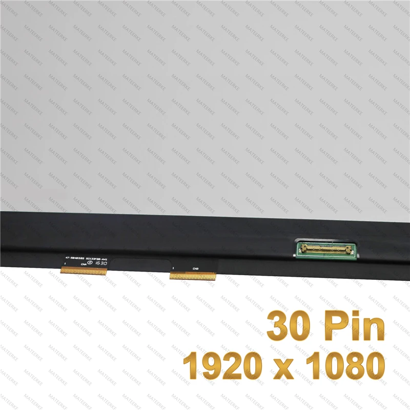 13.3'' Laptop N133HCE-GP1 FHD IPS LCD with Touch Screen Digitizer Assembly For HP Spectre x360 13-W series 13-w021tu 13-w063nr 