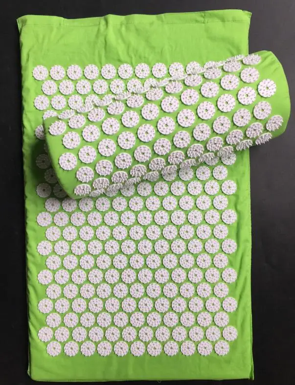 Acupuncture Massager Cushion Sets Relieve Stress Back Pain Acupressure Mat/Pillow Massage Mat Rose Spike Massage and Relaxation Acupuncture Massager Cushion Sets Relieve Stress Back Pain Acupressure Mat/Pillow Massage Mat Rose Spike Massage and Relaxation