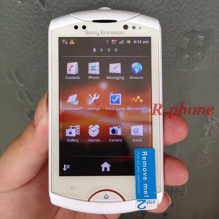Отремонтированный sony Ericsson WT19i 5MP wifi разблокированный Android мобильный телефон