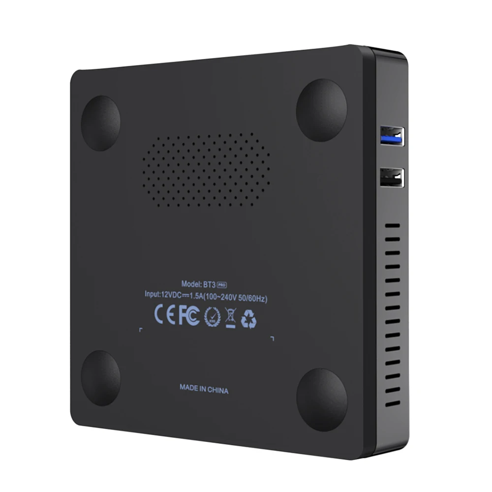 Мини ПК Beelink BT3 Pro II windows10 4 Гб ОЗУ 64 ПЗУ Intel Atom X5 Z8350/2 ГГц Wi Fi 1000 м BT4.0 USB3.0 мини ТВ