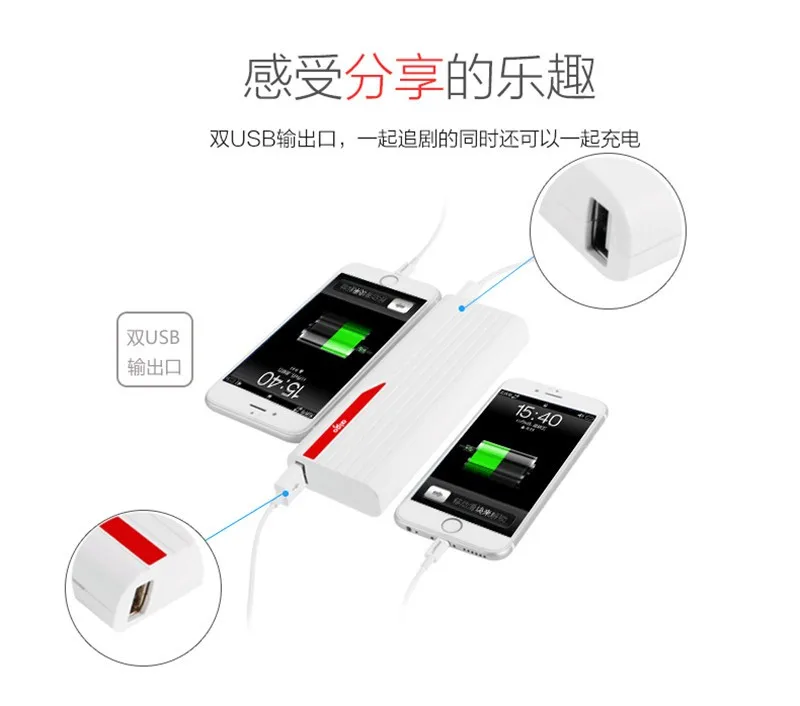 Aigo Portable 10000 mAh Mobile Power Bank  (10)
