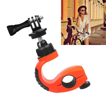 

3 in1 Bicycle Bike Handlebar Bar Clamp Mount Holder Adapter Handheld Selfie Monopod Stick for Gopro Hero 7 6 5 4 SJCAM Xiaomi Yi