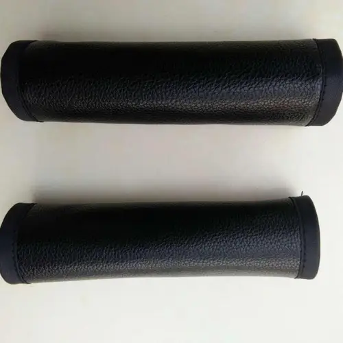 아기 유모차 손잡이, 인조 가죽 유모차 팔걸이 케이스, 보호 커버, 일반 유모차, 14cm x 11cm, 한 쌍당 2 개 3