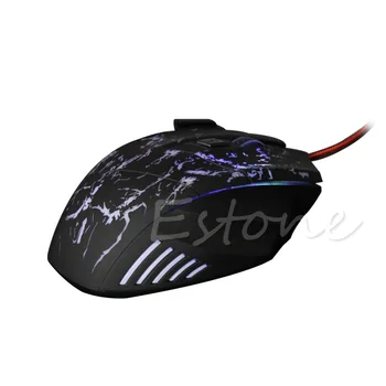 

5500 DPI 7 Buttons LED Optical USB Wired Gaming Mouse Mice For Pro Gamer Mouse Color Backlight