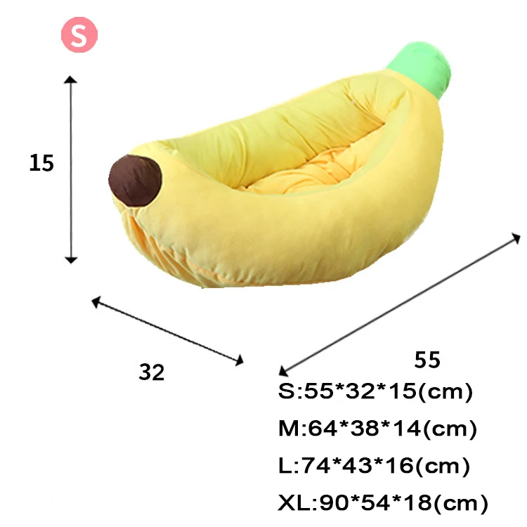 Мягкая кровать для собаки, диван-покрывало, одеяло, домик для кошки MARU, корзина Mattss, форма банана, теплый питомник для кошки, маленькая собака, кровать для питомца, милый щенок, шезлонг