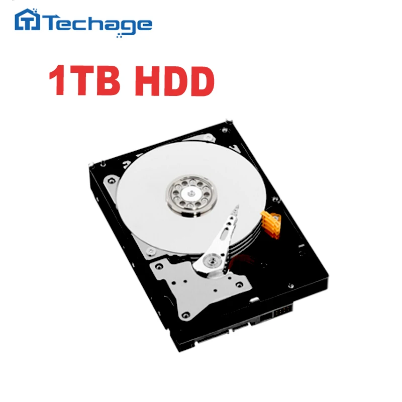

Techage 3.5 inch Hard Disk Drive 1TB 1000GB HDD 64MB 7200rpm SATAIII for CCTV System DVR NVR Security Camera Surveillance Kits