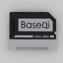 BASEQI алюминиевый MiniDrive адаптер карты Micro SD для microsoft Surface Book 13,5 дюймов/Surface Book2 13," model350a