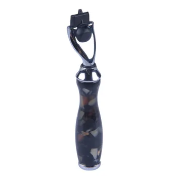 

exclusive handle razor factory price contains triple blades razor acrylic color handle razor