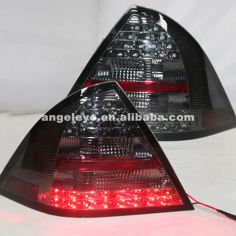 

For Benz W203 C32 C36 C280 C230 C320 C240C180K C200K LED Taillight 2001-2004 Year Smoke Black Color SN