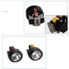 

12 PCS/LOT KL2.8LM(A) LED Miner Cap Lamp Mining Light Lithium Ion Headlamp