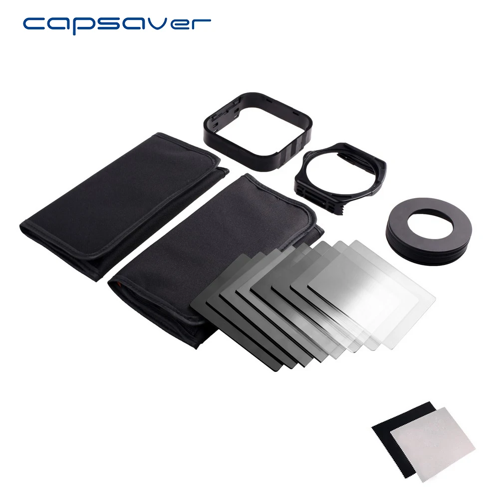 Фильтр для объектива камеры capsaver ND2 ND4 ND8 ND16 GND градиентный цветной фильтр