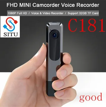 

Mini Camera C181 Charing & Uninterrupted Recording Pen 1080P Full HD Mini DV Sport Camcorder Voice Video Recorder