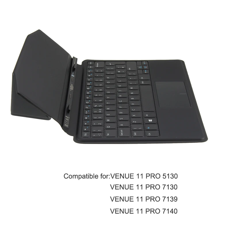 

Mobile Tablet Keyboard Case Stand Slim Docking Keyboard Cover For Dell Venue 11 Pro 5130 7130 7139 7140