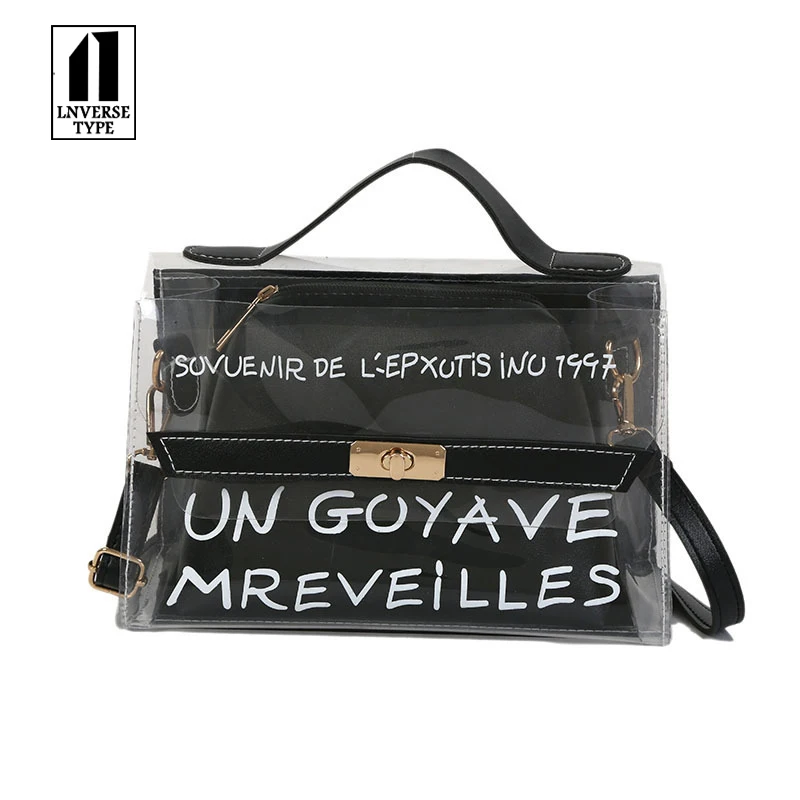 واضح شفاف PVC حقائب كتف المرأة لون الحلوى المرأة أكياس هلام محفظة بلون حقائب sac فام Crossbody حقيبة واضح شفاف PVC حقائب كتف المرأة لون الحلوى المرأة أكياس هلام محفظة بلون حقائب sac فام Crossbody حقيبة
