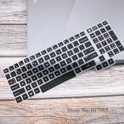 Мягкая защитная обложка для клавиатуры Крышка для 15," hp двумя способами; женские 15-CE015DX 15-CE013DX 15-CE011DX 15-CE018DX 15-CE019DX 15-CE051NR - Цвет: Black