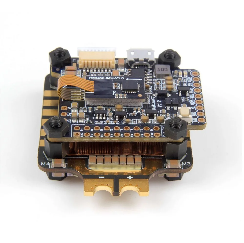 Контроллер полета holybra Kakute F7 + Tekko32 35A 4 в 1 Blheli 32 3 6S бесщеточный ESC для