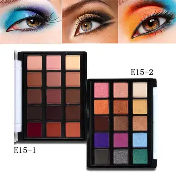 

15 Color In 1 Eyeshadow Palette Matte/Shimmer Eye Shadow Makeup Set Smoky Eyes Cosmetics