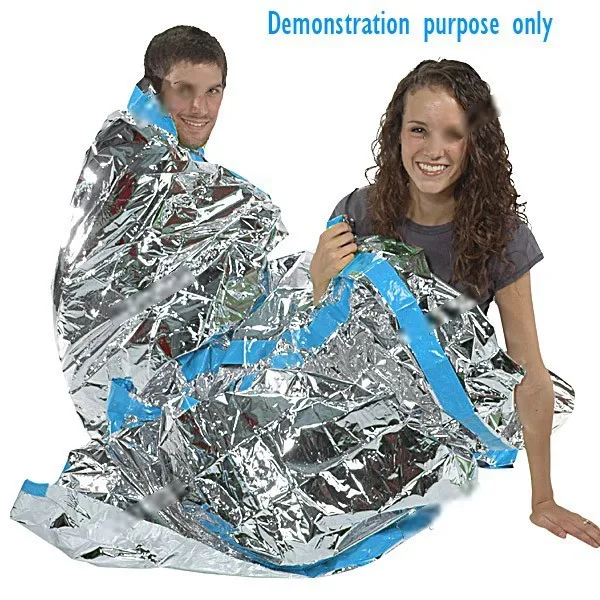 Burbank All Weather Heat Retaining Emergency Survival Sleeping Bag for Kit HUI-91323 | Спорт и развлечения