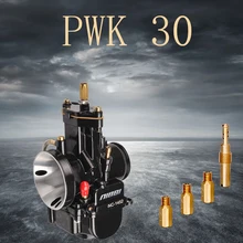 NIBBI Universal Scooter Motorcycle Racing Carburetor PWK30mm 180CC~300CC For GY6 ATV Honda Kawasaki Suzuki CG Dirtbike Minibike