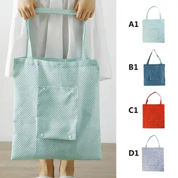 

Eco Shopping Travel Shoulder Bag Pouch Tote Handbag Folding Reusable Bags Folding portable shopping bags