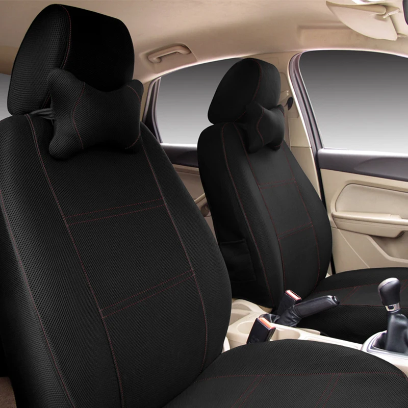 Special car seat cover for Toyota Corolla Camry Rav4 Auris Prius Yalis Avensis 2014 sedan BLACK Best Seat Covers For 2014 Toyota Corolla