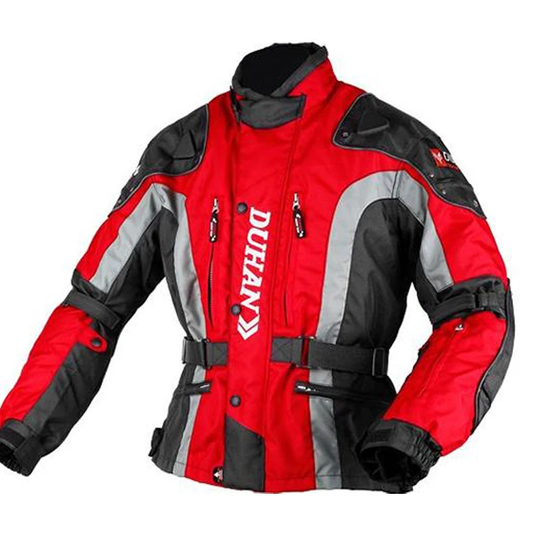 

DUHAN Motocross racing protective Gear windproof Moto Jacket Clothing Mens Oxford Clothes Motorcycle ridingJacket