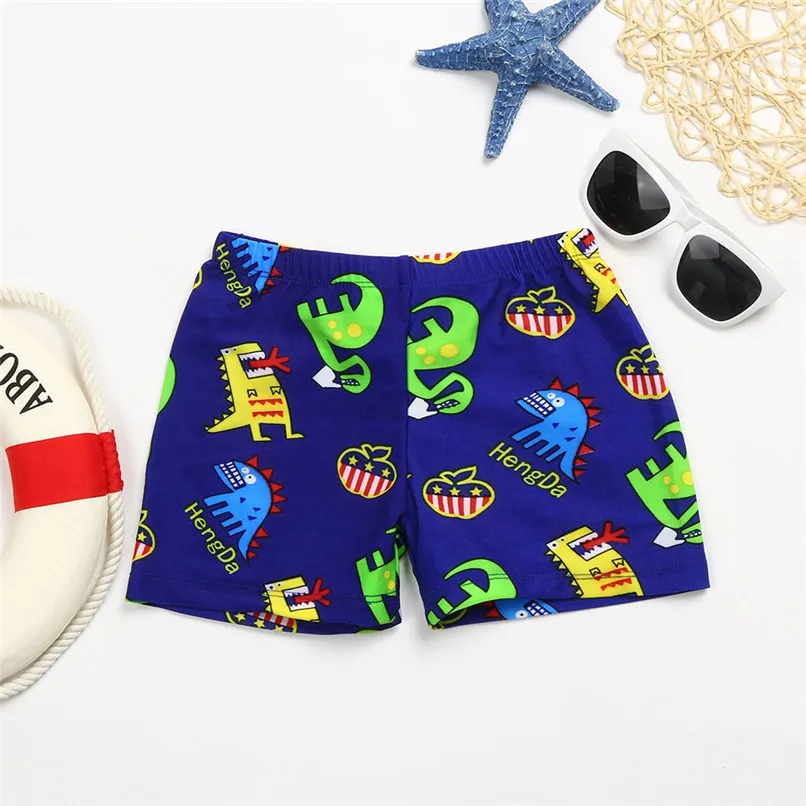 2018 New Arrival Boys Shorts Kid Children Boys Cartoon Print Stretch Beach Swimsuit Swimwear Pants Shorts NDA8421 (6)