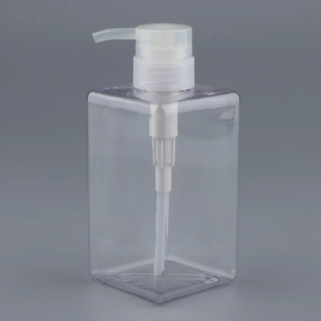 Refillable Empty Bottles Shampoo/Liquid Traveling Bottles Pump Container Bottle Set 450ml for Lotion Body Wash Massage Oils