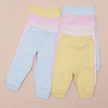 

Newborn open-crotch pants, infant cotton long pants, solid color baby leisure clothing boy and girl pants free shipping
