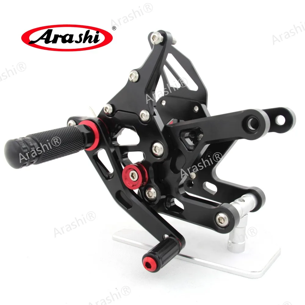 

Arashi Motorcycle Footrest For YAMAHA YZF R1 2015 - 2017 CNC Adjustable Foot Pegs Rider Rearset YZF-R1 R1M R1S RN32 2016