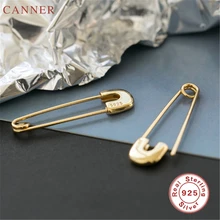 Korean Earrings Gold Color Paper Clip Earrings for Women/Men Ear Cuff Earrings 2019 925 Sterling Silver Jewelry Girls Gifts C45 pinksee hot korean chic gold silver color star ear bone clip on ear cuff clip earrings for women jewelry gifts