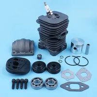 Cylinder Piston Pan Crank Bearing Seal Gasket Kit For MCCULLOCH MAC CAT 335 435 440 338 438 444 Chainsaw Nikasil Plated 1