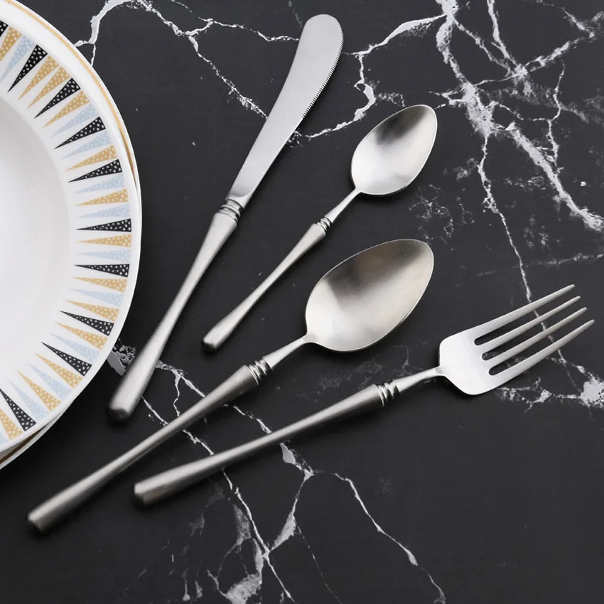 matte cutlery set