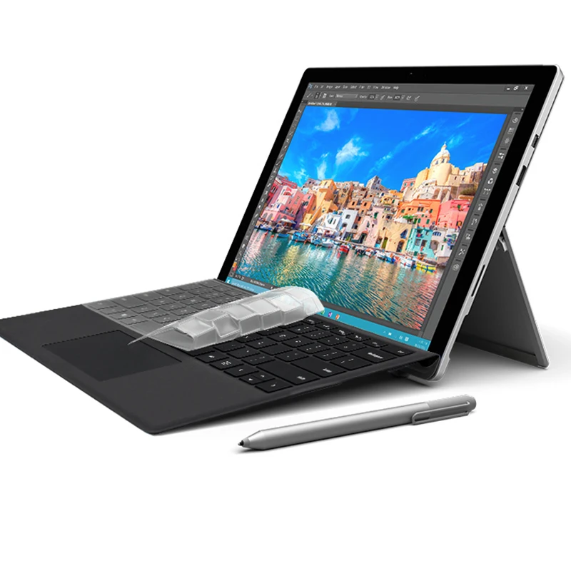 XSKN крышка клавиатуры для microsoft New Keyboard Surface Pro (2017 +) & Surface Pro 4 Тип крышка клавиатуры защитная пленка