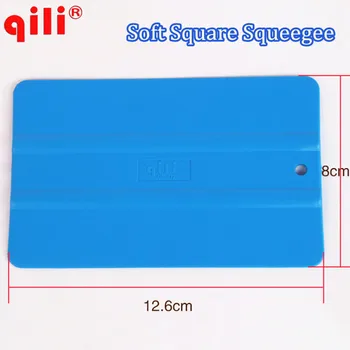 

500pcs/lot Flexible soft card squeegee car vinyl film wrap tools soft squeegee