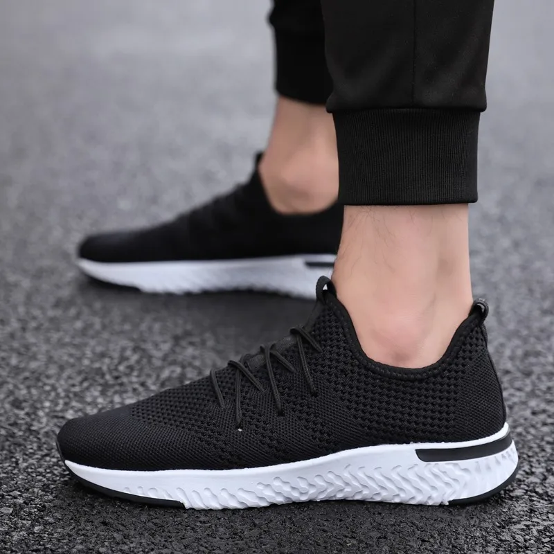 

2018 Spring New Soft Bottom Casual Shoes Student Net Cloth Shoes Breathable Men's Shoes 5