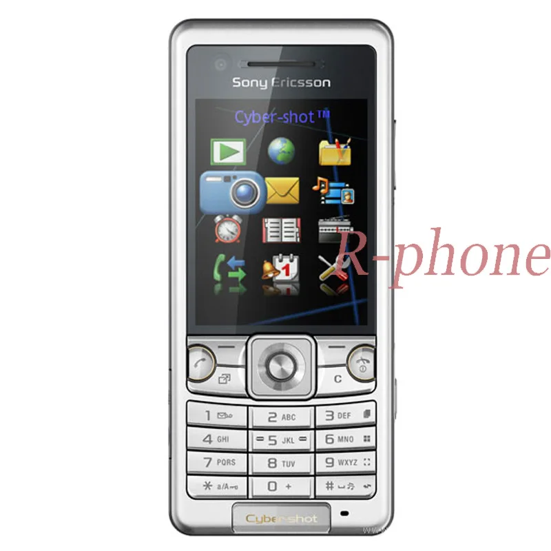 Оригинальный мобильный телефон Sony Ericsson C510 отремонтированный GPS 3G 3MP