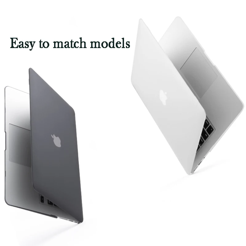 Кристальный Жесткий Чехол для ноутбука Macbook AIR retina 11 12 13 15 дюймов с сенсорной