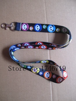 

Free Shipping 20 Pcs Popular Cartoon Panda Head Neck Strap Keys Camera ID Card Lanyard Mobile Phone Neck Straps n-5
