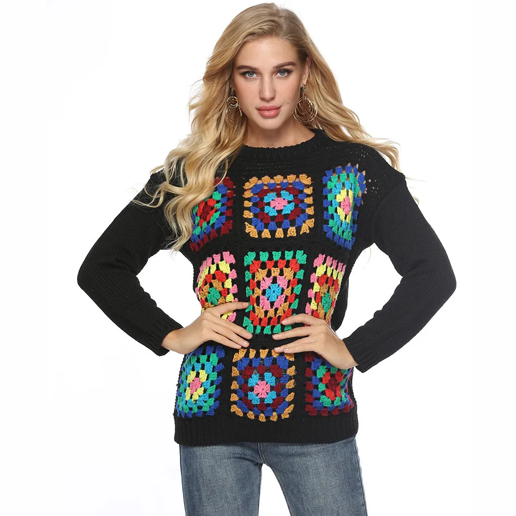Испанский Стиль, много типов эластичных рождественских свитеров с длинными рукавами, пуловер и джемпер, свободный свитер, горячая Распродажа 7,9
