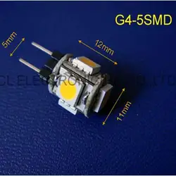 Высокое качество DC12V G4 хрустальные светильники Светодиодные g4 led, декоративный свет DC12V G4 светодиодные лампы gu4 светодиодные фонари 12vdc