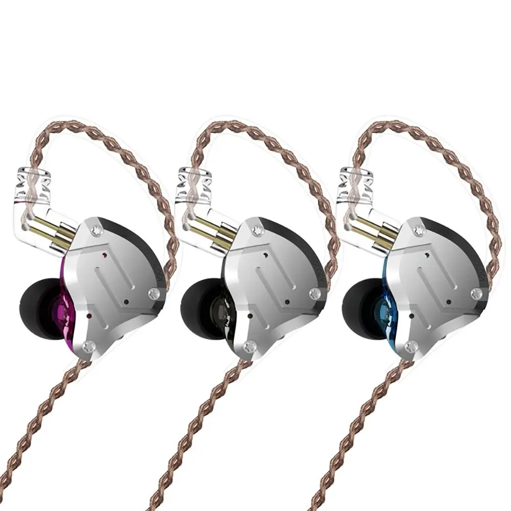 

KZ-ZS10Pro Double Dynamic Unit In-ear Stereo Sound Wired Phone Gaming Earphones 2019NEW