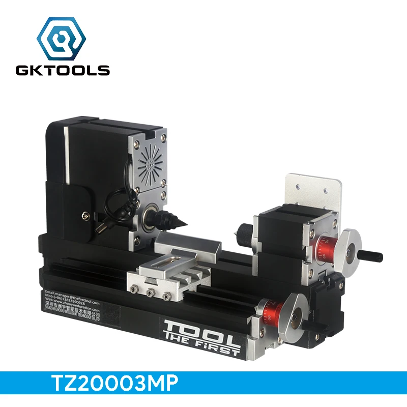 

TZ20003MP DIY Electroplated BigPower Mini Metal Wood-turning Lathe, 60W 12000r/min Motor, Standardized children education,Gift.