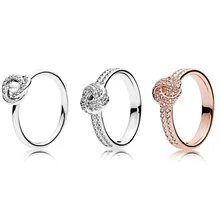 925 пробы Серебряное кольцо амулеты 3 стиля 2 цвета Diy Кристальное кольцо для женщин ювелирные изделия