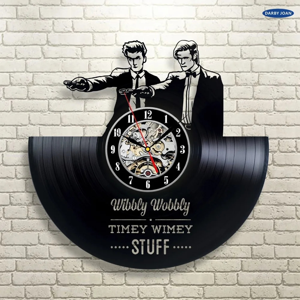 Details about   LED Vinyl Clock Doctor Who LED Wall Art Decor Clock Original Gift 3117 