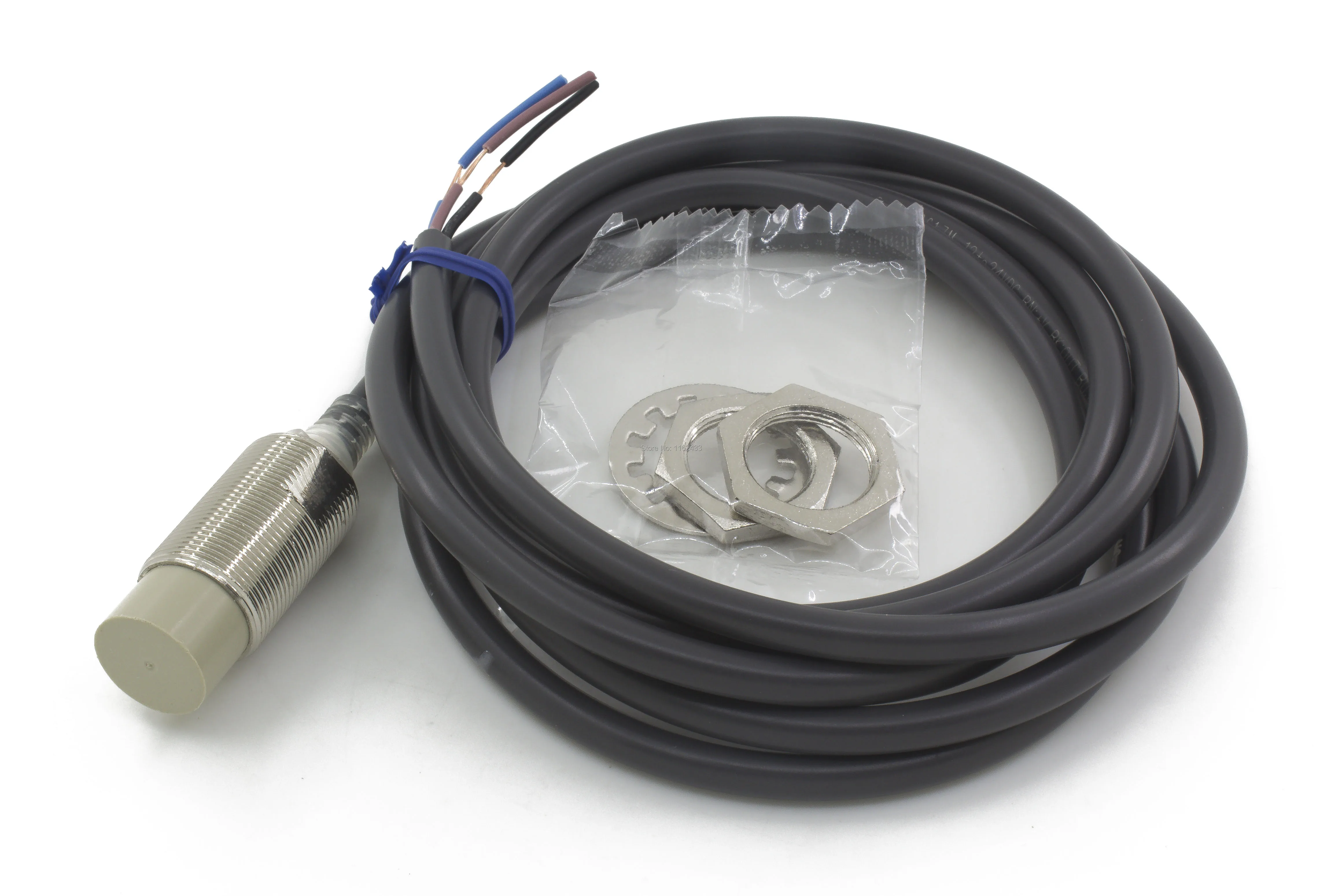 

M18 10mm sensing E2E-X10M series DC NPN PNP NO NC E2E-X10ME1 E2E-X10ME2 E2E-X10MF1 E2E-X10MF2 full view proximity sensor switch
