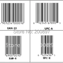 1000 шт./лот штрих-код наклейка печать EAN UPC штрих-код последовательные номера наклейка печать