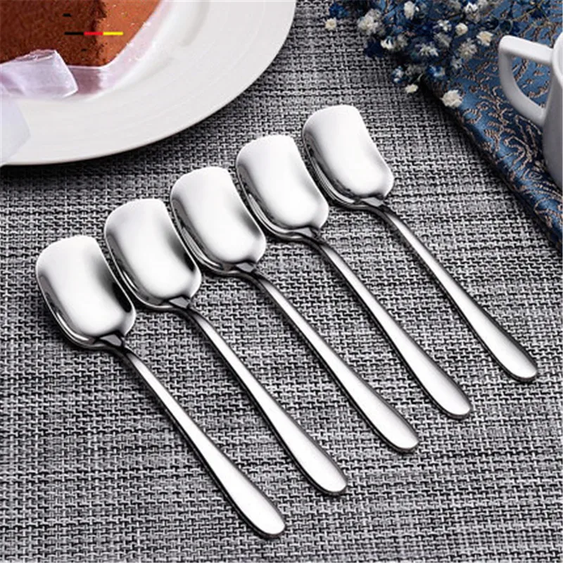 Buy 3 Pcs/Lot Dessert Spoon for Kids Royal Stainless Steel Spoons for Cake